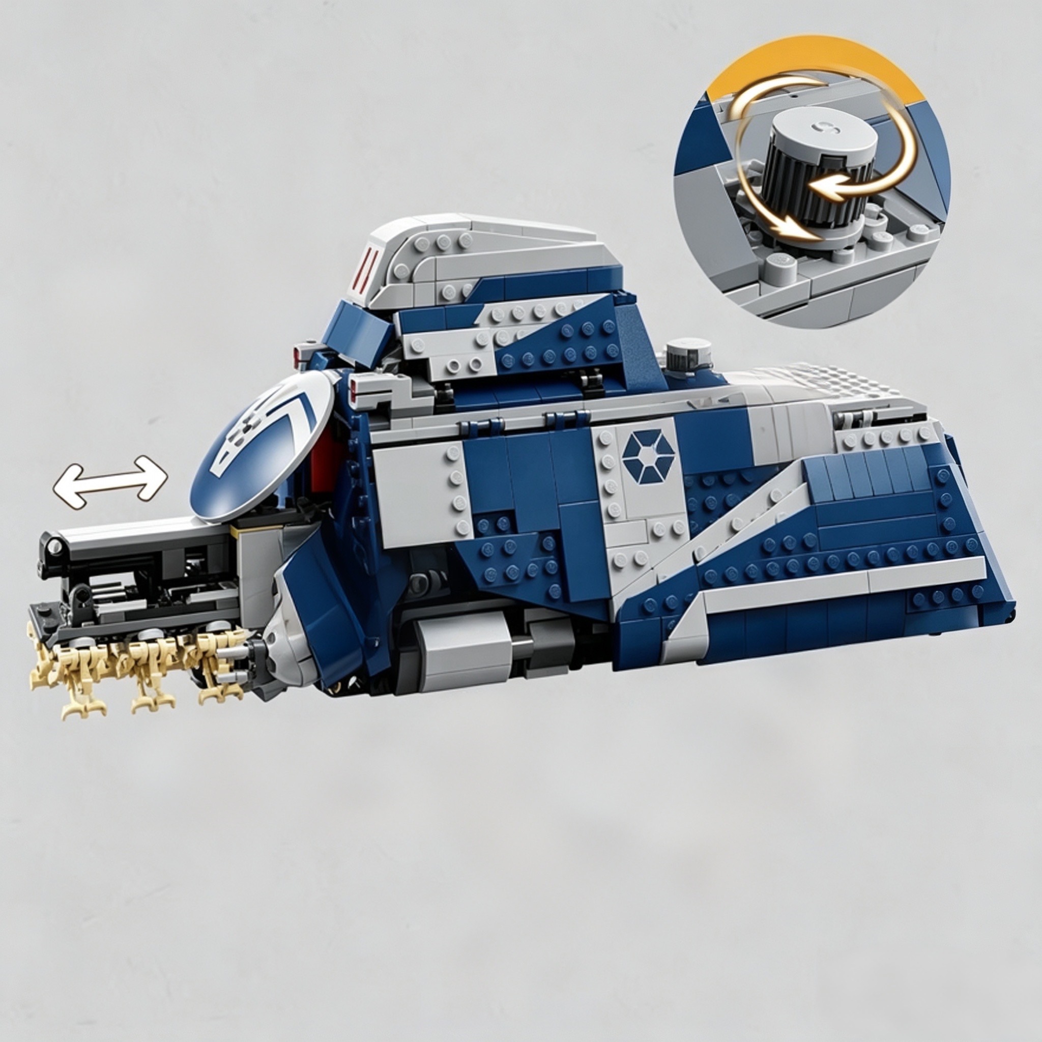 Sci-Fi Troop Transport Buildin - Model Kit Armored Core reseña y precio