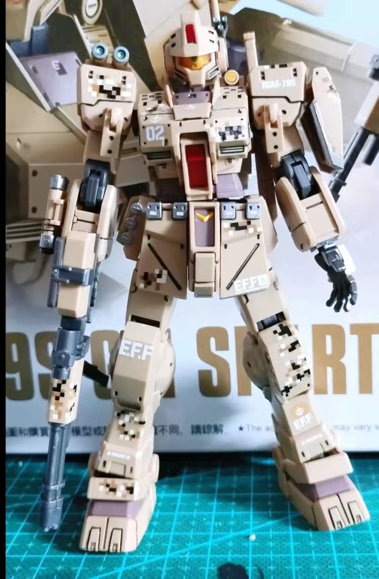 XFS HG 1/144 GTO RGM-79S GM Sp - Model Kit Megazord reseña y precio