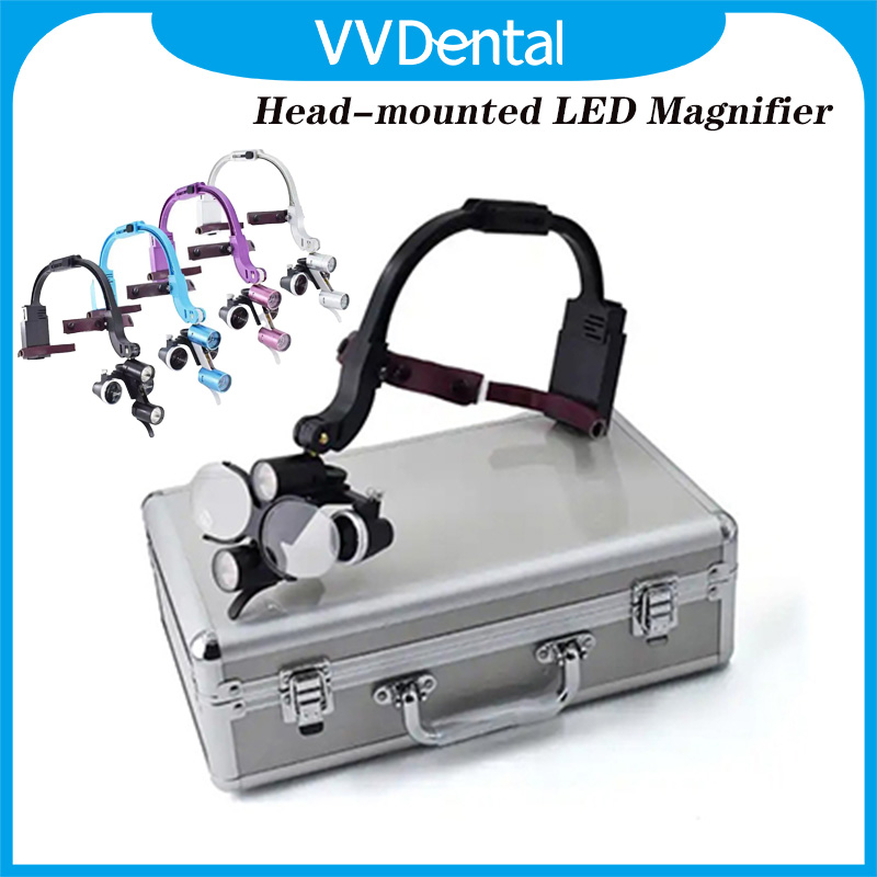 Dental Loupes with LED Light 2 - Magnifier With Light reseña y precio