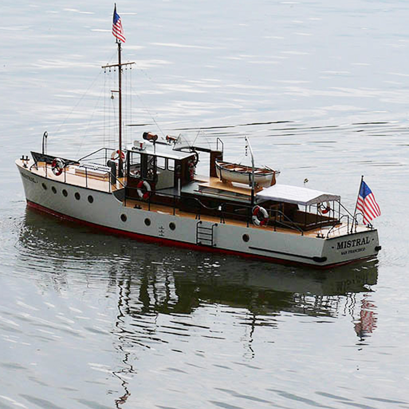 Wooden Yacht Northwest Wind Ba - Model Kit Yacht reseña y precio