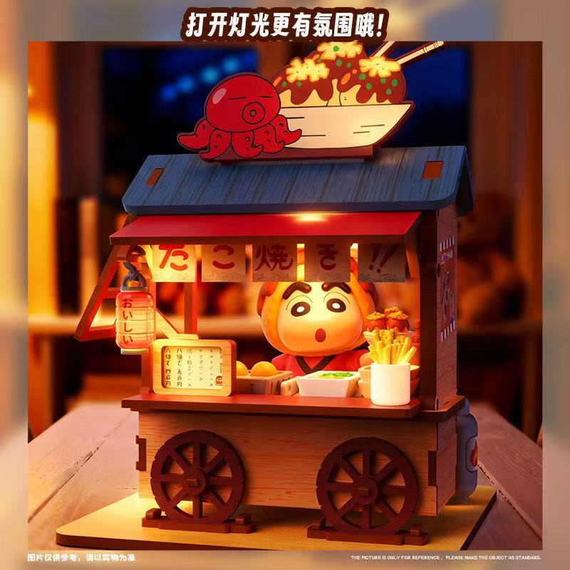 Crayon Shin-chan Food Cart Bli - Model Kit Kshatriya reseña y precio