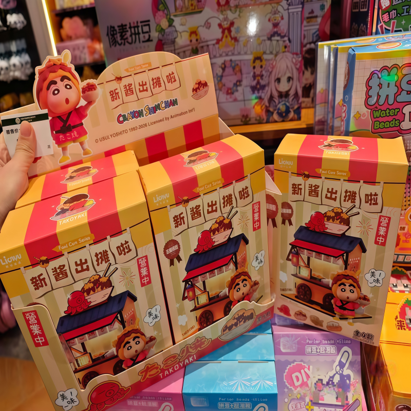 Crayon Shin-chan Food Cart Bli - Model Kit Kshatriya reseña y precio