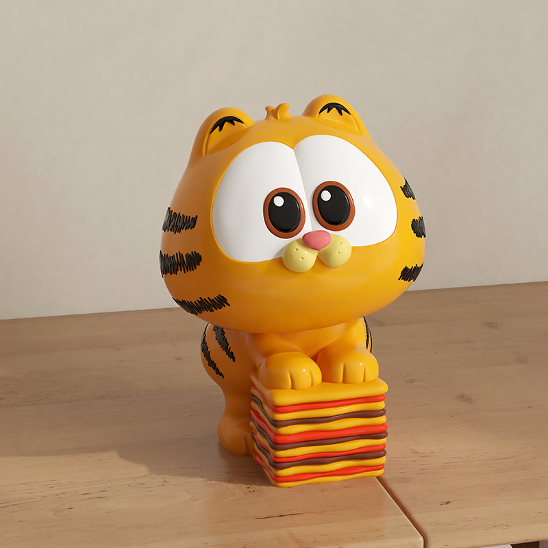 7Cm Pvc Garfield Anime Periphe - Model Kit Figure reseña y precio